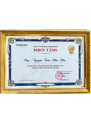 Cá Nhân Tiên Tiến  năm 2022