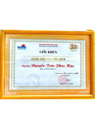 Nhân Viên Tiên Tiến 2019